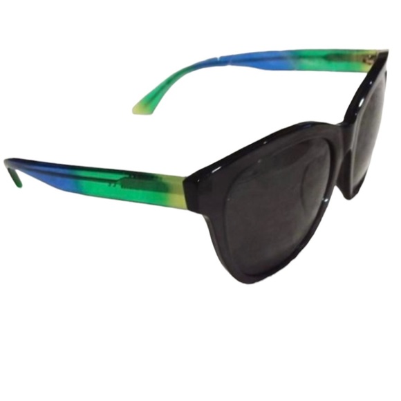 Puma Rounded Cat Eye Sunglasses Multicolor Frames Dark Smoke Lens 56-18-145 mm - Picture 3 of 9